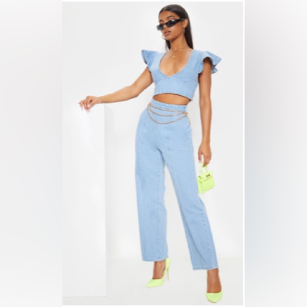 Denim set from Pretty Little Thing Size US 4